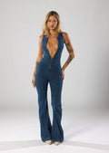 Trendy Denim Jumpsuit