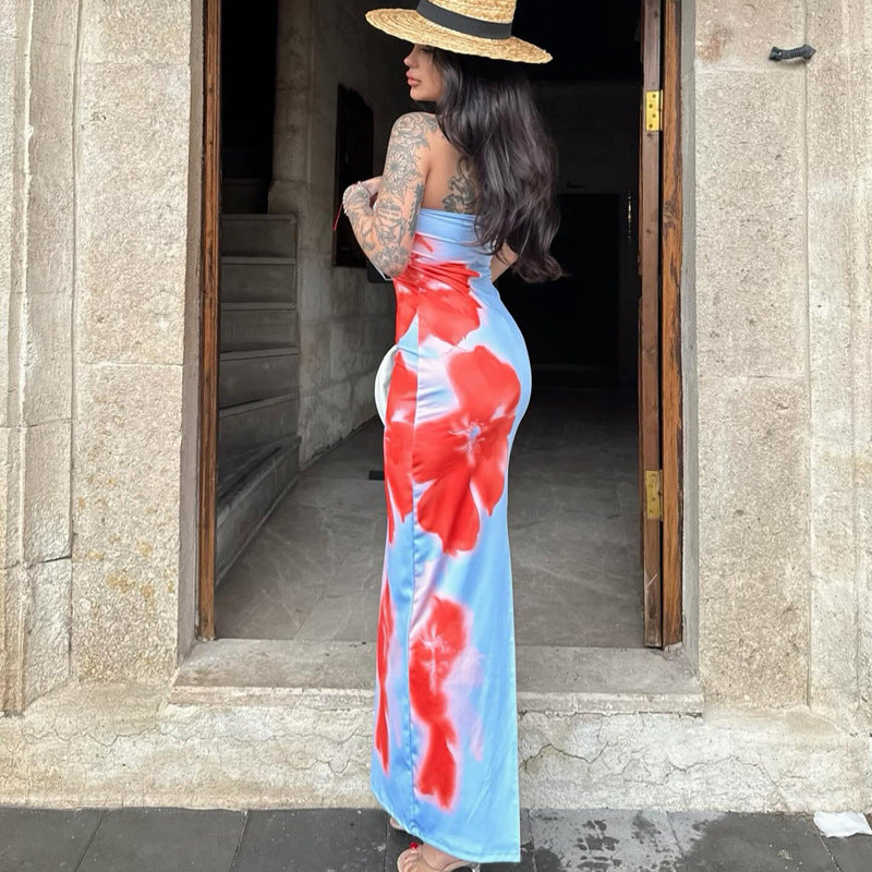 Flower Maxi Dress