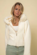 Faux Fur Sweater
